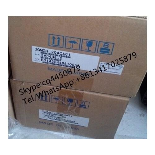 NEW&ORIGINAL AC SERVO MOTOR SGMSH-20ACA61