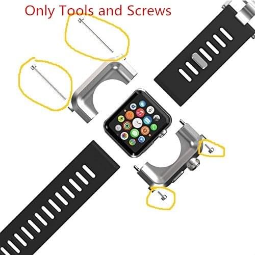 Lunatik Epik Watch Screws for Apple Watch iWatch 38/42mm Series 1 2 3