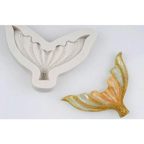 Mermaid Silicone Molds Fondant Cake Decorating Tools Silicone Molds Sugarcrafts Chocolate Baking Tools For Cakes Gumpaste Form