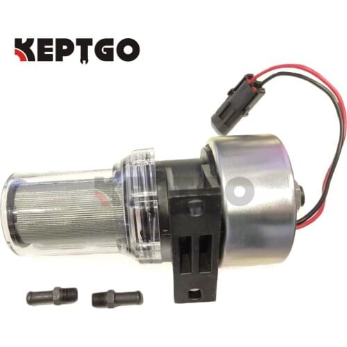 12V Transicold Filter Fuel Pump 41-7059 For Thermo King MD/KD/RD/TS/URD/XDS/TD/LND Carrier 30-01108-03