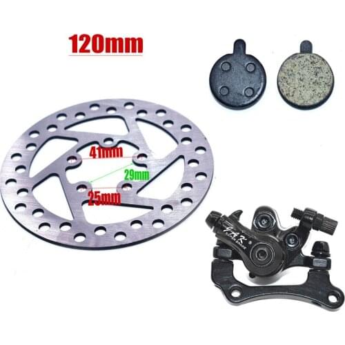 10 inch M365 Electric Scooter Brake and 110/120mm Brake with Brake Pads Disc for Kugoo M4 Kick Scooter Skateboard Accessories