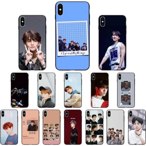 YNDFCNB felix stray kids hyunjin chan woojin Luxury Phone Case for iphone 11 Pro Max X XS MAX 6 6s 7 8 Plus 5 5S 5SE XR SE2020