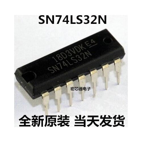 100 PCS/LOT SN74LS32N 74LS32 DIP-14