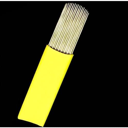 17RM Permanent Makeup Eyebrow Tatoo Blade Microblading Needles For 3D Embroidery Manual Tattoo Pen Machine