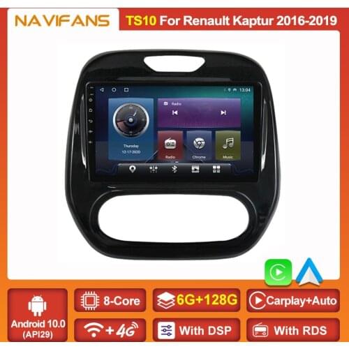 4G Lte IPS DSP RDS Android 11 Car Radio Multimidia Video GPS Stereo For Renault Kaptur Captur 2016 2017 2018 2019 2 din 2din dvd