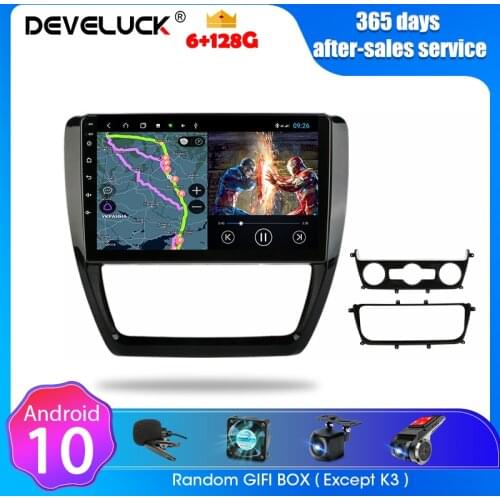 For Volkswagen Sagitar Jetta Bora 2011-2018 Android Car Radio Multimedia Video 2din DVD stereo accessories carplay audio speaker