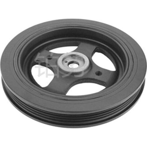 Car crankshaft damper subassembly 2010-toy ota YAR ISV ITZ SIE NTA VIO SPO RTE PRO BOX 1.3L GL-i MT crankshaft pulley