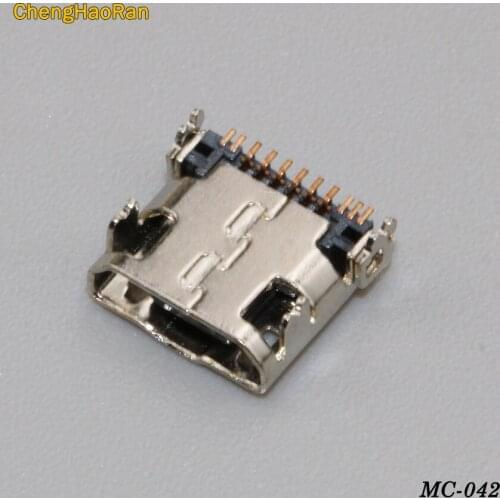 ChengHaoRan 11pin Micro USB Plug Charging Port Connector Socket For Samsung Galaxy S4 i9500 i9502 i9505 I9508 N719 Note 2 N7100