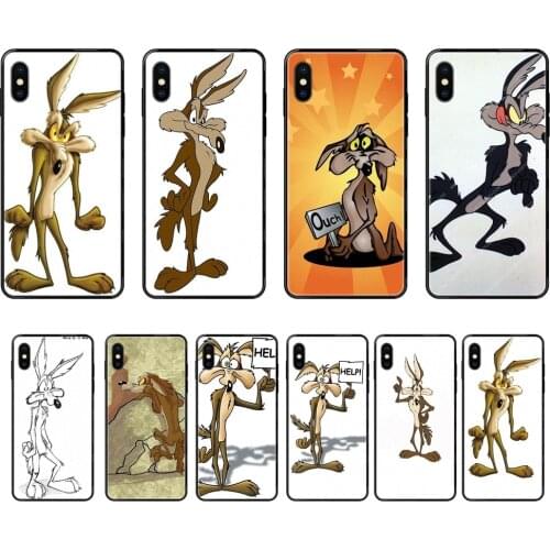 Wile E Coyote Free Id Black Soft TPU Phone Cover Case Capa For Huawei Honor 20 20I 20S 10 10I 6A 7A 7X 8C 8X 9 9A 9I 9X Lite Pro