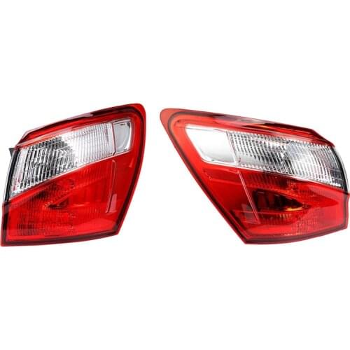 DHBH-Car LED Rear Tail Light Outer for Nissan Qashqai 2010-2014 EU Version