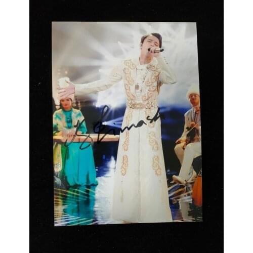 Dimash Kudaibergen Autographed Photo Signed Picture 5*7 GIFTS COLLECTION 062021B