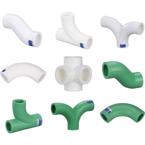 Gogo DN15 DN20 PPR below three way water pipehot melt pipe fitting