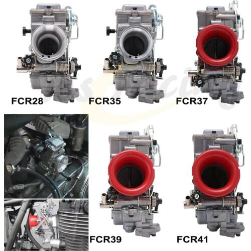 Motorcycles 28 33 35 37 38 39 40 41mm FCR Carburetor Carb For Keihin KTM Husqvarna Yamaha CRF YZF KLX DR 450 650 Dirt Bike ATV