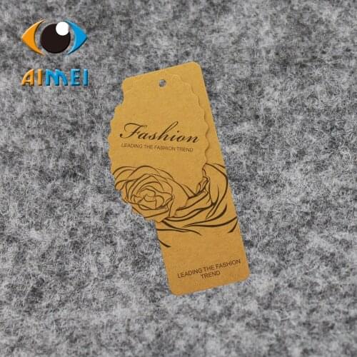 Free Design & Free Shipping 500Sets/Lot Customized Paper Hang Tag/Clothing Swing Tag/Labels/Garment/Bag Printed Tagsgt015