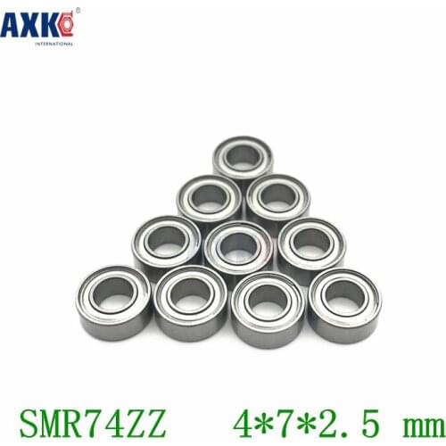 Mr74 Smr74 Z Smr74zz L-740zz L-740x2zz Wa674zz 4*7*2.5 Mm Miniature Stainless Steel Bearing 440c Material
