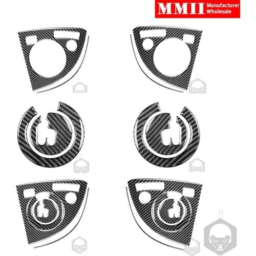 Shift Gearbox Panel Cover Sticker For Toyota Prius 2012-2015 Real Carbon Fiber Car Interior Styling Decoration Accessories