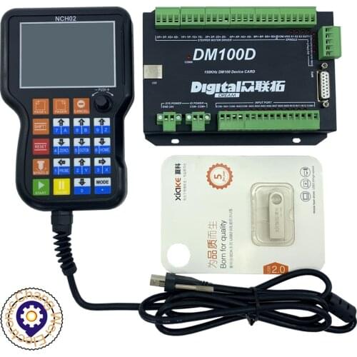 NCH02，CNC motion controller NCH02 3/4/5axis Handle controller CNC machining engraving machine drilling and milling machine