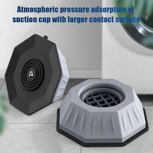 Washing Machine Feet Plastic Floor Mat Non-slip Anti-vibration Pad Base Fixed Rubber Legs Slipstop Silent Skid Raiser Mat