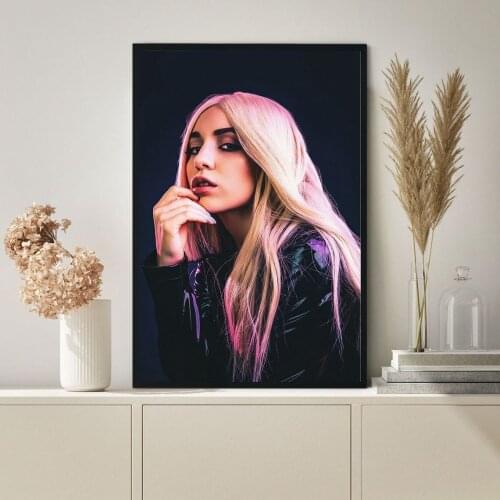 Ava Max Poster Music Star Singer Hip Hop Rap Canvas Print Art Wall Painting Home Decoration (No Frame)