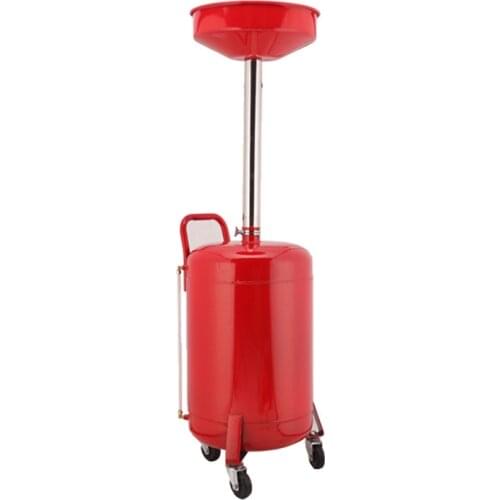 Waste oil collector of oil receiver and oil receiver of vehicle oil change tools