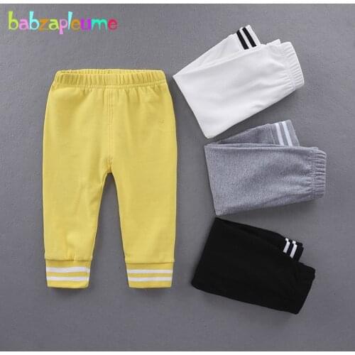 2018 Korean Spring Autumn Children Clothing Baby Boys Girls Sweatpants Cotton Children Sport Pants For Kids Wear Trousers BC1687