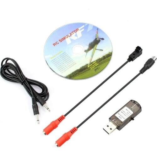 22 In 1 RC USB Flight Simulator For G7 G6 G5 for T16 Pro X9D Plus AT10 Remote Controller Accessories