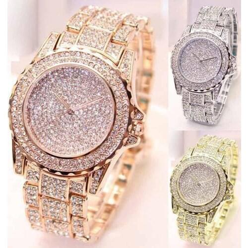 Women Fashion Luxury Diamonds Quartz Wristwatches Watches Women Fashion Watch 2021 Gold Luxury Watch Women Jewelry Montre Femme