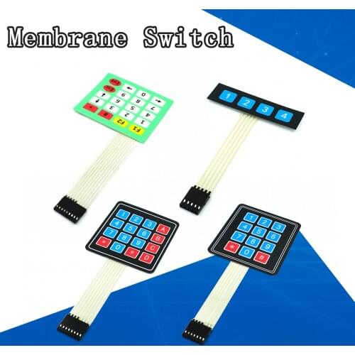 4x5 Matrix Array 20 Key Membrane Switch Keypad Keyboard 4*5 Keys for NEW