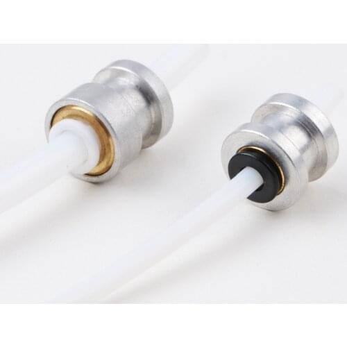 5pcs Reprap 3D printer Titan Extruder Groove Mount Bowden Adaptor - 1.75mm/3mm Filament (for 4mm/6mm OD Tubing)