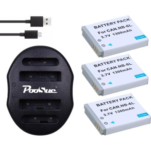 NB-6L nb-6lh nb 6l NB 6LH Battery + dual Charger for Canon nb6l battery IXUS 85 95 IS SX275 SX280 SX510 D10 S90 SD1200 200