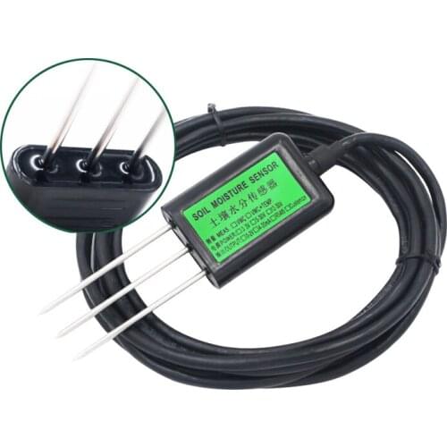 2019 RS-WS-I20-TR Analog quantity temperature and Water content transmitter soil moisture