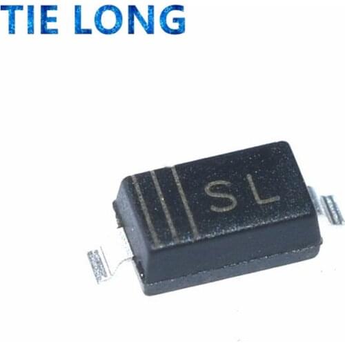 100pcs/lot 1N5819W 1206 S4 SOD123 B5819W IN5819 schottky barrier diode