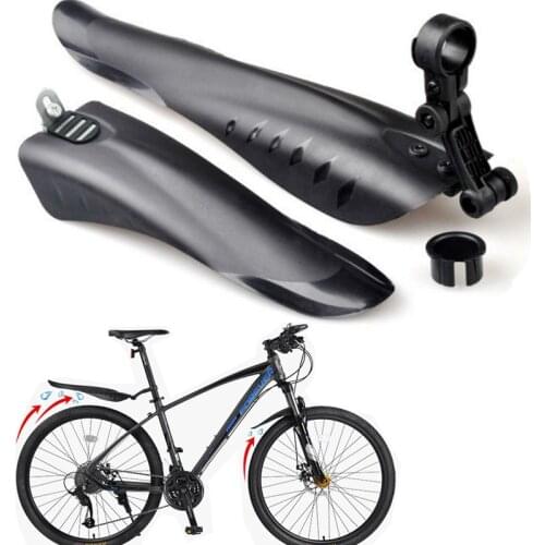 Bike Mudguard Set Cycling Mountain Bikes Fender Mud Guards Wings Fender Widen Lengthen Quick Release Bike Accessories Bike Parts