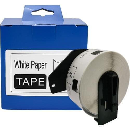 Label 29mm*42mm 700Pcs Compatible for Brother Label Printer QL-700/720 White Paper DK-1215
