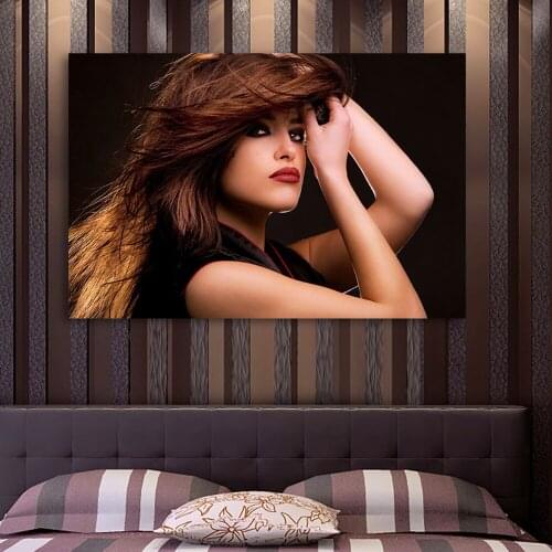 Glamorous make-up Hight Quality Printed Canvas Painting Wall Art Prints Poster Living Room Decor