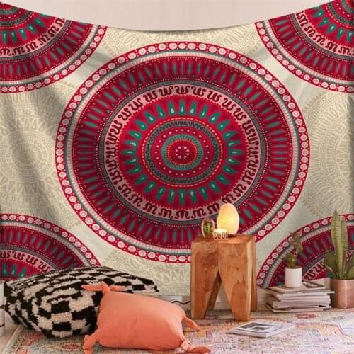 Mandala Tapestry Bohemian India Boho Decor Wall Hanging Blankets Bedroom Decoration Accessories Witchcraft Supplies Tapestries