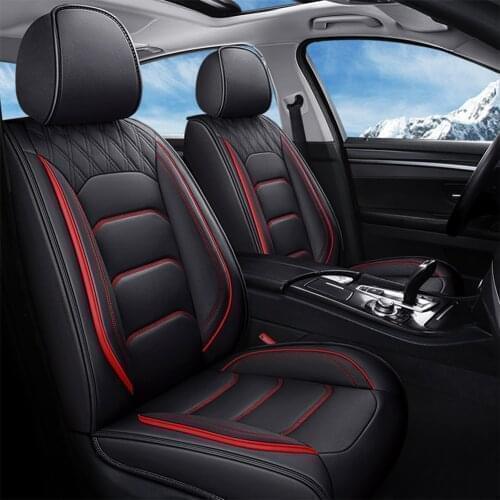 Leather Car Seat Covers for ford focus 2 3 S-MAX fiesta kuga ranger accessories mondeo mk3 fusion seat cover car accessories
