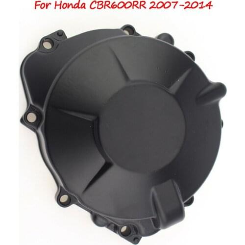 Motorcycle Left Side Cover Aluminum Engine Stator Crank case Cover Guard Generator Protector For Honda CBR600RR 2007-2014