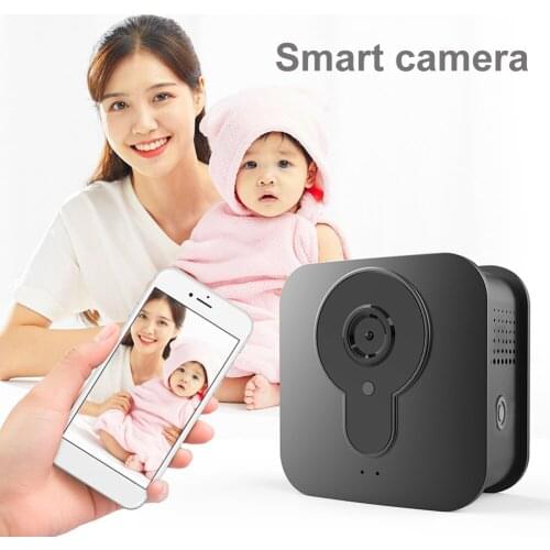 Mini WiFi Camera 2MP Smart Cam 2-Way Conversation Baby Monitor Home Security Cameras IR Night Vision Camcorders 1000mAh In