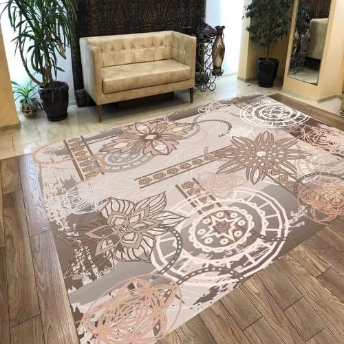 Atlas pattern non-slip floor mat, teenagers carpet Modern carpet, 3d digital printing carpet soft carpet, fan carpet