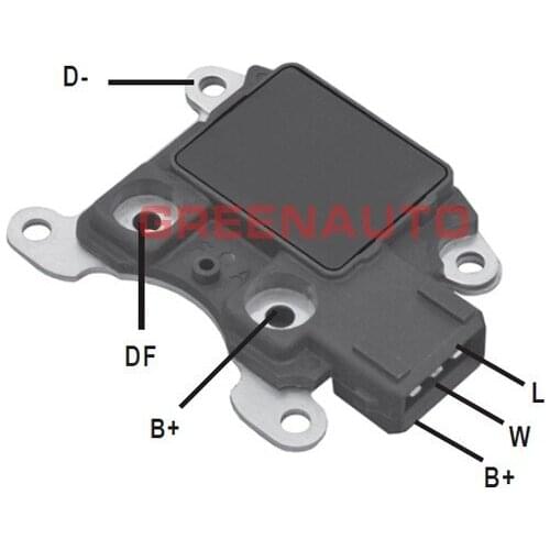 14V New Alternator Voltage Regulator F3AZ10316A F3RU10316AA For Ford For Alternator OEM F3AU10300CA, F5AU10300AA, F6PU10300AA