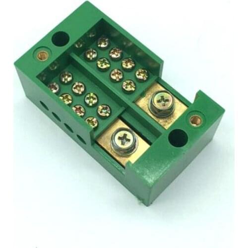 Single-Phase Junction Box Small Household 2 in 8 out Cable Terminal Distribution Box