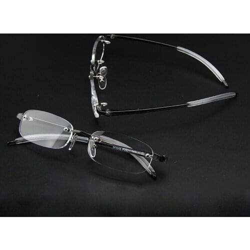 New Frameless readers reading glasses Frame Eyeglasses Men Women Rimless Super Light Frame 100 ~ 400 degrees gafas para leer