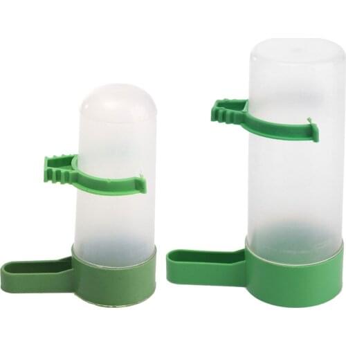 65/150ml Bird Drinker Feeder Waterer With Clip for Aviary Budgie Lovebird Canary Pet Bird Supplies SDF-SHIP