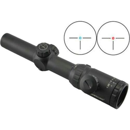 Visionking 1.25-5x26 Aim Riflescopes Three Pin Reticle ar15 ak Night Hunting Optical Sight Illuminatied Airsoft Sniper Scope