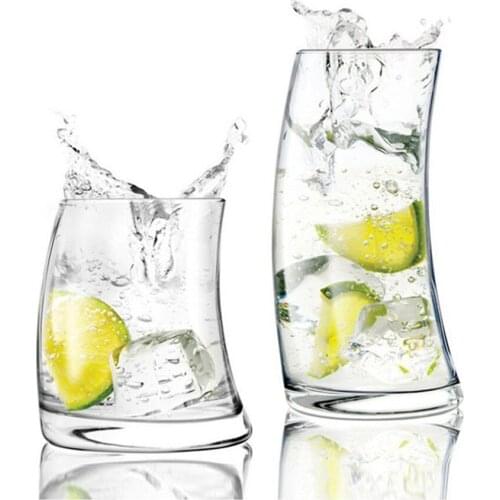 2020New heat-resistant glass mug beer espresso cup set handmade beer mug tea cup whiskey glass drink