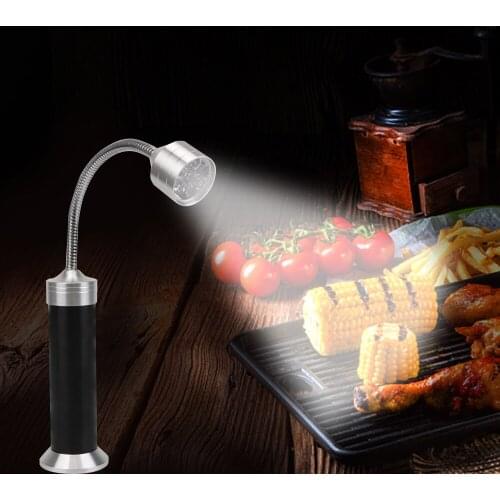 9 LED Flashlight Super-Bright BBQ Grill Light Magnetic Base 360 ° Adjustable Outdoor lighting 1 pcs Soft Tube Lighting Lamp