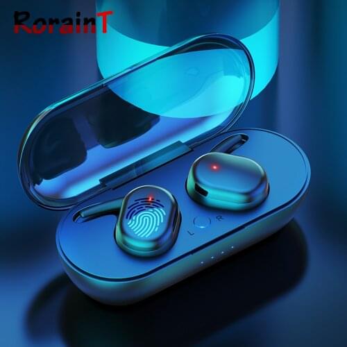 Y30 TWS Bluetooth 5.0 Earphones Wireless Gaming earphone Fingerprint Touch Stereo Earbuds Sports Waterproof earphone