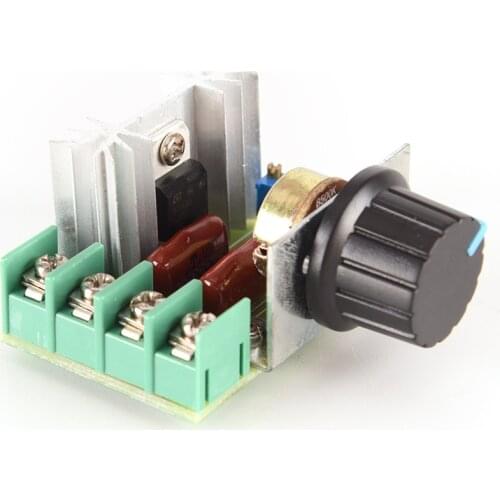 PWM 2000W AC Motor Speed Controller 50-220V 25A Adjustable Motor Speed Controller Voltage Regulator New