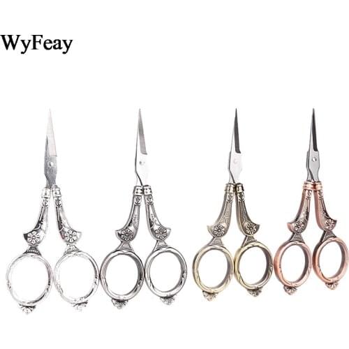 Vintage Scissors Fabric Cutting Tools Zakka Tailor Scissors Sewing Scissors Fabric Cross Stitch Embroidery Scissor Thread Cutter